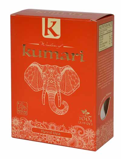 Kumari Royal / Кумари Роял, крупнолистовой черный чай стандарт OPA(ОПА), 100 гр, Непал