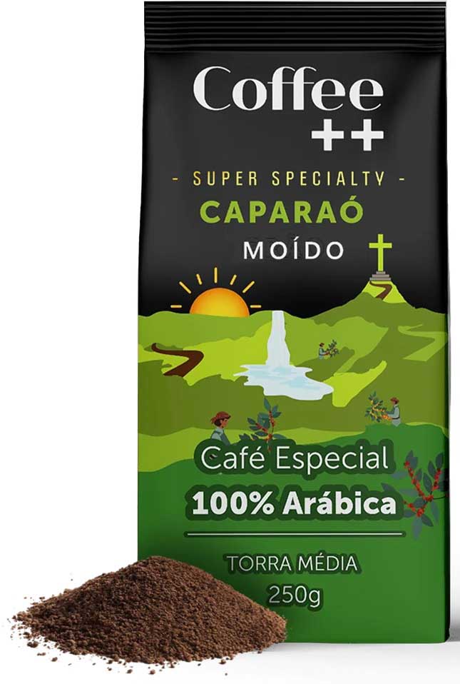 Coffee ++ Caparao молотый, пакет 250 грамм, Бразилия