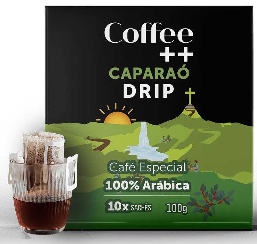 Coffee ++ Caparao молотый в дрип-пакетах 10*10 грамм, Бразилия