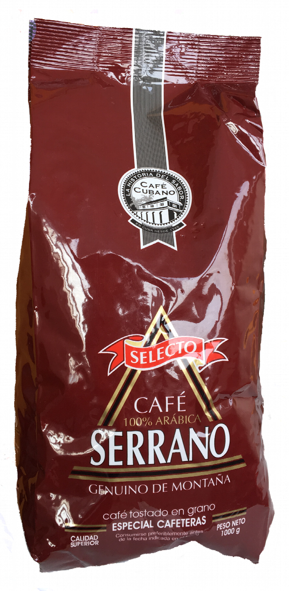 Кофе в зернах Serrano / Серрано 500 гр., Куба