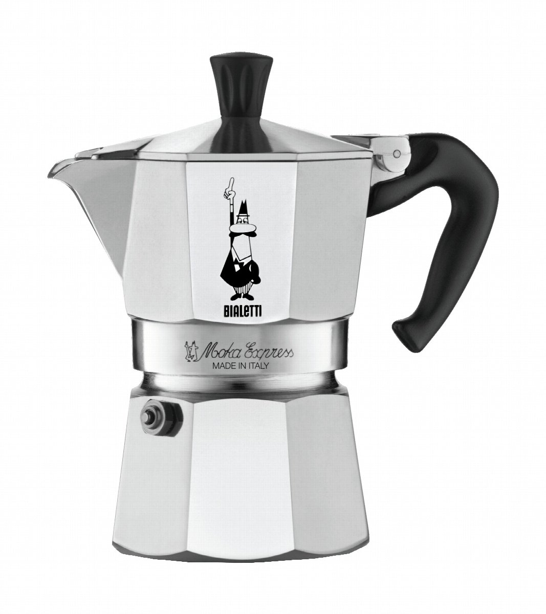 Кофеварка гейзерная  Биалетти Мока Экспресс / Bialetti Moka Express, 120 мл, 3 чашки